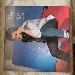 COLUMBIA BADLAND RECORDS-Greg Guidry-Over the Line. 1982 Recording. EUC